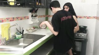 Horny stepsister craves her stepbrother's cock