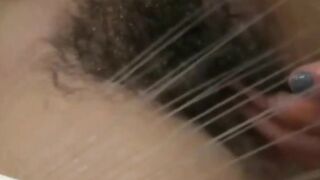 Hairy Amateur Adult Video - Shower Softcore Fingering