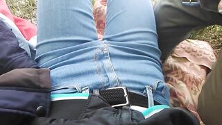 Quick Public Masturbation and Cum Inside My Big-Titted Girl