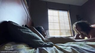 Visiting Stepmom Ends in Creampie Regret