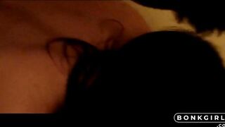 Cuckold Husband Watches His Girl with Another Man