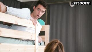 Busty Step Sister Gets Stuck In The Washing Machine - HORNY HOSTEL