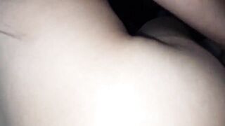 Stepsister gets very horny, shows me her big ass