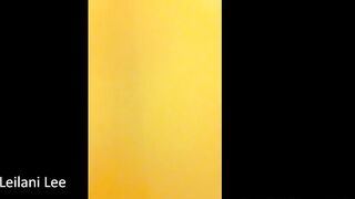 Leilee Tries on Sexy Lingerie, Teasing with Her Big Asian Boobs