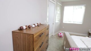 Stepbro Catches Hot Stepsis Sneaking Around & Rails Her