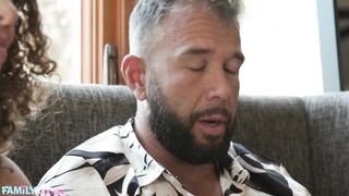 FamilyXXX - Big Booty Black Stepsister Sucks It Till It Explodes (Willow Ryder)