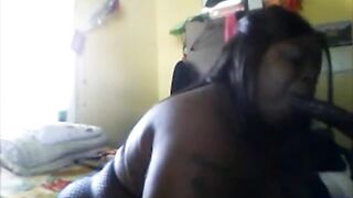 Big Blowjob from a Curvy Black Girl