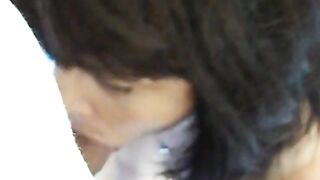 Mature French Lady Gives Amateur Blowjob