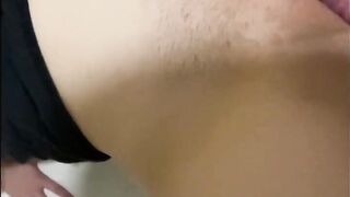 Rough Sex Session with a Petite College Teen in Public