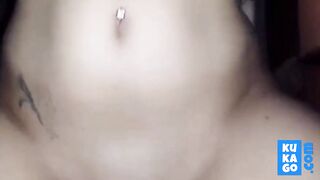 Big-Titted Amateur Tattooed Slut Sucks and Fucks