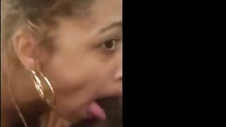 No Hands on My Mouth - Interracial POV Blowjob