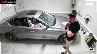 SPYFAM Stepdad Gets Caught Filling Stepdaughter's Tight Hole - Mariana Flores