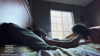 Visiting Stepmom Ends in Creampie Regret -2