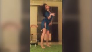 Big-Titted Arab Mature Masturbates