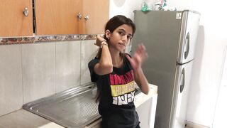 I make my stepsister suck my cock in the new house our parents bought HD porn