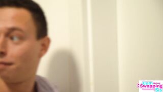 Zazie Skymm & Girlfriend Olivia Sparkle Collaborate With Stepbro for Steamy Cum Play