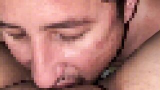 How delicious you suck me, now let me suck your stepson cock, real homemade stepmother and stepson.