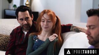 PURE TABOO Creepy Social Worker Dominates Pregnant Teen Madi Collins With Her Stepdad - PART 1 & 2