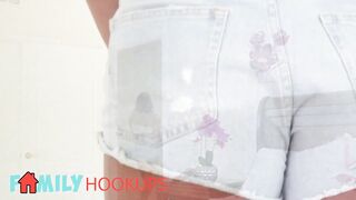 FAMILY HOOK UPS - Gizelle Blanco Has The Hots For Her Stepdad And She Really Wants Him To Fuck Her