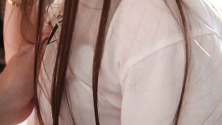 I really like fucking my stepsister while talking on the phone.