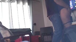 Spycam Caught my bf fucking my stepmom on