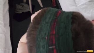 Femdom! My Stepbrother-Cuntlicker serves my Pussy and I cum in his mouth! - POV