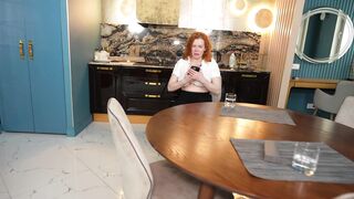 Don't be shy, stepson, let your stepmom suck