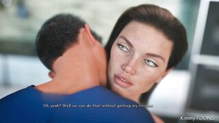 Horny stepmom almost got fucked by her stepson - kimmytoons