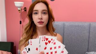Card trick: guess all the cards and fuck your stepsister!