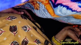 Hot stepsister XXX fun in blanket.