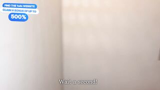 POV: "Do you want to see my breasts?" Anal creampie stepmother