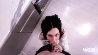 POV Played a prank on my stepsister and fucked her in the mouth and pussy