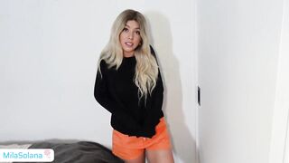 Stepdad Titty Fucked me and My Tight Pussy Because I dressed like a Slut