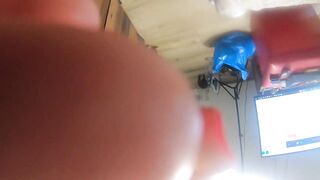 MilfyCalla - Stepmom had inserted her pantyhose into her pussy.- preview