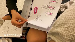 Turkish Teacher goes for private lesson