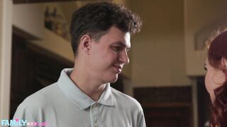 FAMILYXXX - Step Mom MILF Shows Him Her Sweetest Side