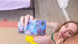 “Can I take Selfies with your Cock to make my Ex Jealous” - Stepsis Begs (with Bloopers Funny)