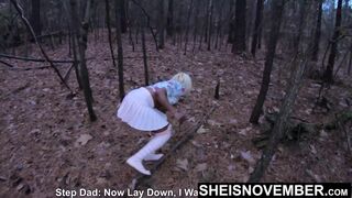 60fps Seducing My Step Daughter In The Forest, Ebony Geek Cowgirl Ride Huge Udders Out Sheisnovember