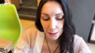 Stepson cum in pussy her stepmom after breakfast