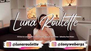 Naughty busty student masturbates during study time and get facial cumshot from stepbrother