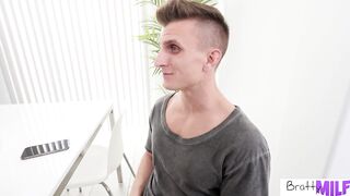 Seductive Stepmom Piper Press Surprises stepson, "Do you like breakfast in bed?" -S4:E9