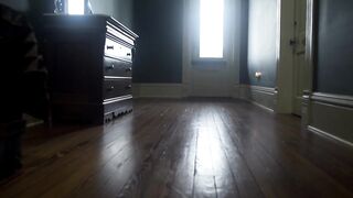 Baby Seeking Becky Summer asks, "Do you wanna feel how wet my pussy is?"