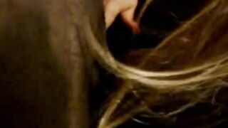 Black Cock-Loving Secretary: Interracial Cheating Blowjob