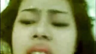 Indonesian Girl Ria's First Anal Experience