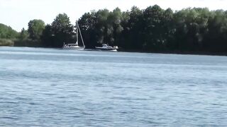 Öffentliches Sex -Abenteuer: Deutsche Blonde Babe maskierte Mission