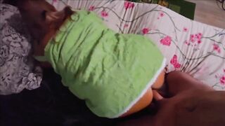 Stepson's Cock Relieved From Cum Stepmom POV.