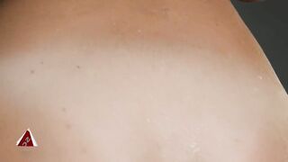 Sweaty Blonde Babe Shows Off Her Bubble Butt and Sexy Legs -2