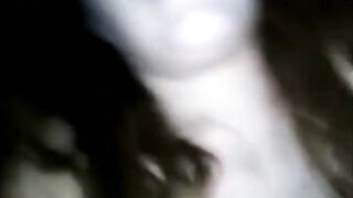 Big-Breasted Brunette College Girl's Homemade POV Video