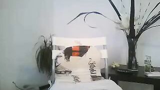 Skinny Mature Granny on Webcam