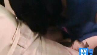 Tattooed Amateur College Girl Gives POV Blowjob